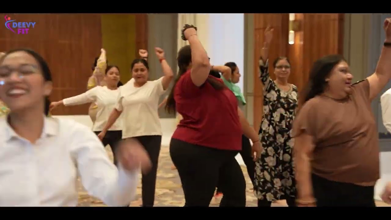 Burn 1000 Calories🔥! High Energy Dance Workout in Bangalore | Deevy Fit x DoubleTree Event