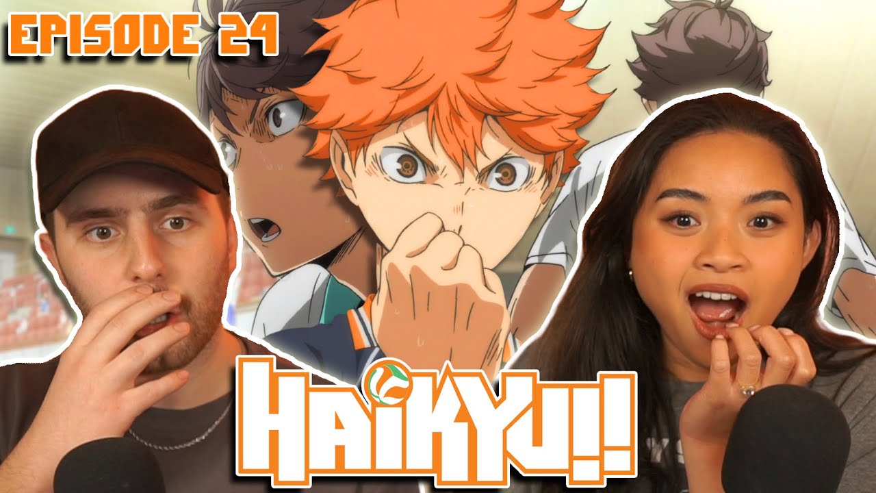 THE MOST INTENSE MATCH EVER!! - Girlfriend Reacts To Haikyuu! Season 2 Episode 24 REACTION!