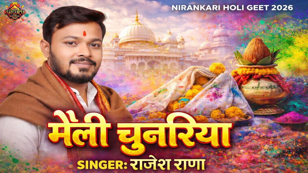 New Nirankari Holi Geet 2026 | Rajesh Rana | Maili Chunariya |@satgurumusicbhojpuri