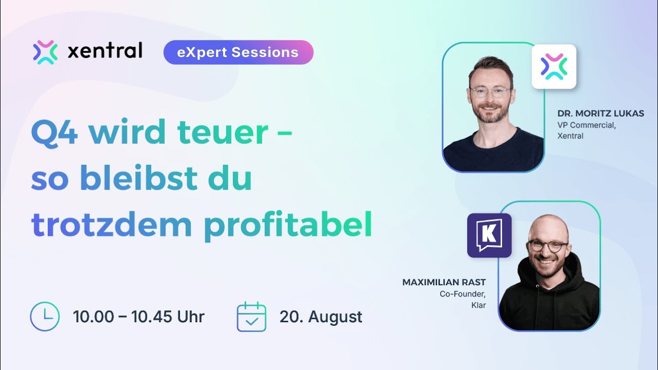Teure Kampagnen im Q4? – So optimierst du auf Profit | Xentral ERP