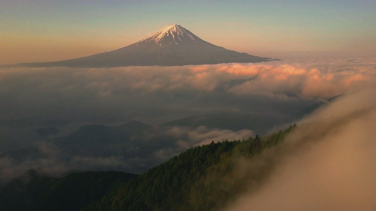 Mt.Fuji Amazing Views with a drone 4K 富士山・絶景 ～空撮～