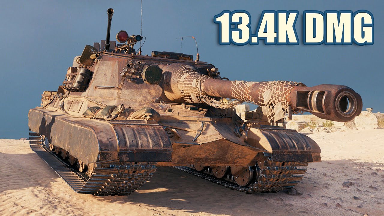 Объект 268 • 13.4К УРОНА в режиме зверя )) World of Tanks