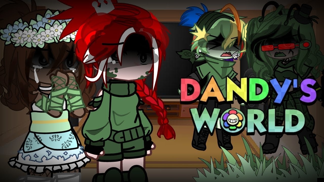 💫Dandy's World - main characters react to YouTube shorts! 🌈