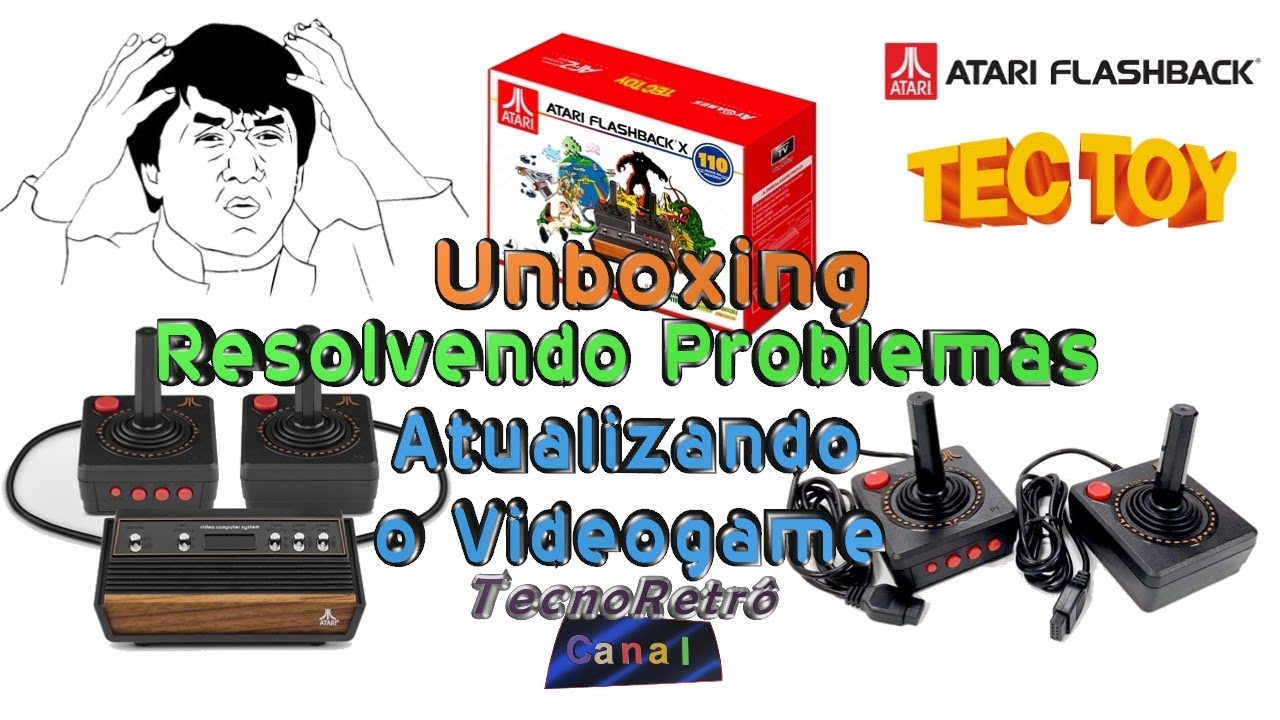 Atari Flashback X - Unboxing, Bugs e Updates!