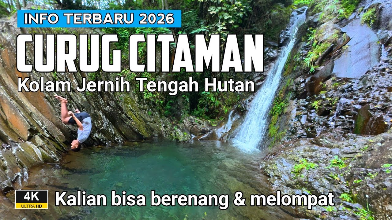 INFO TERBARU 2025 || CURUG CITAMAN GUNUNG SALAK , Airnya jernih banget 