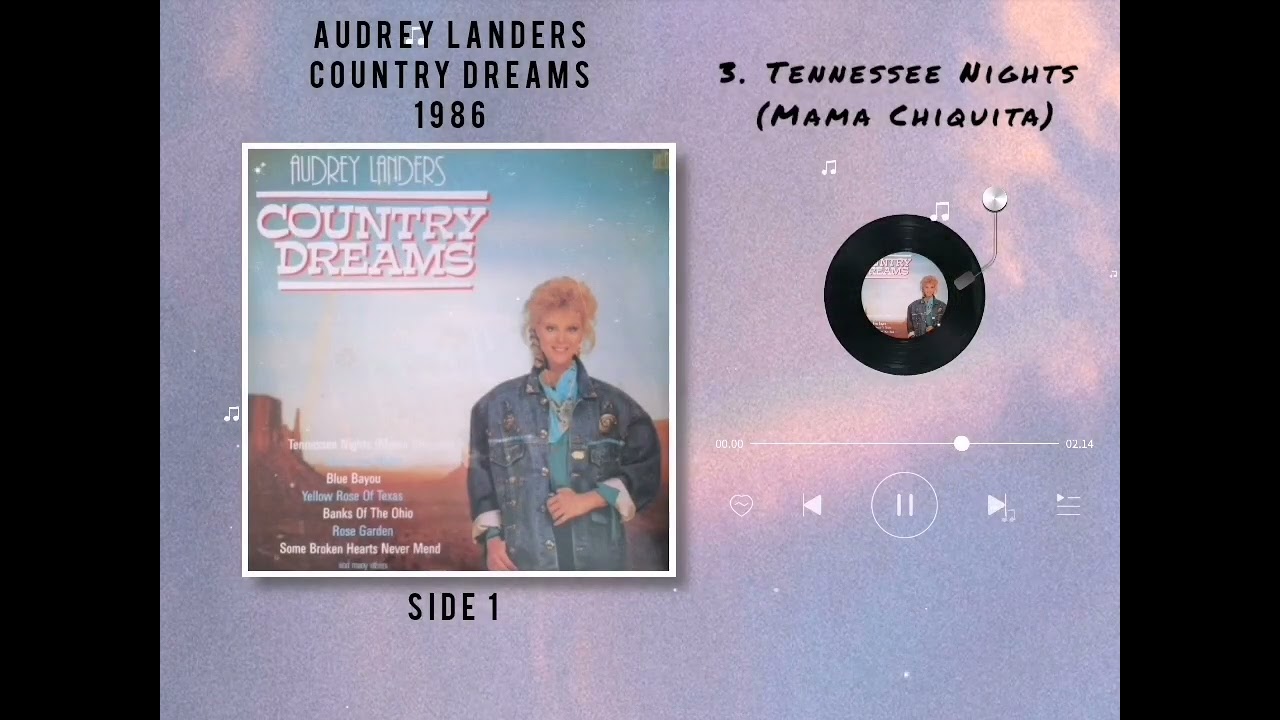 Audrey Landers – Country Dreams (1986) Full Album - LP Conversion HD