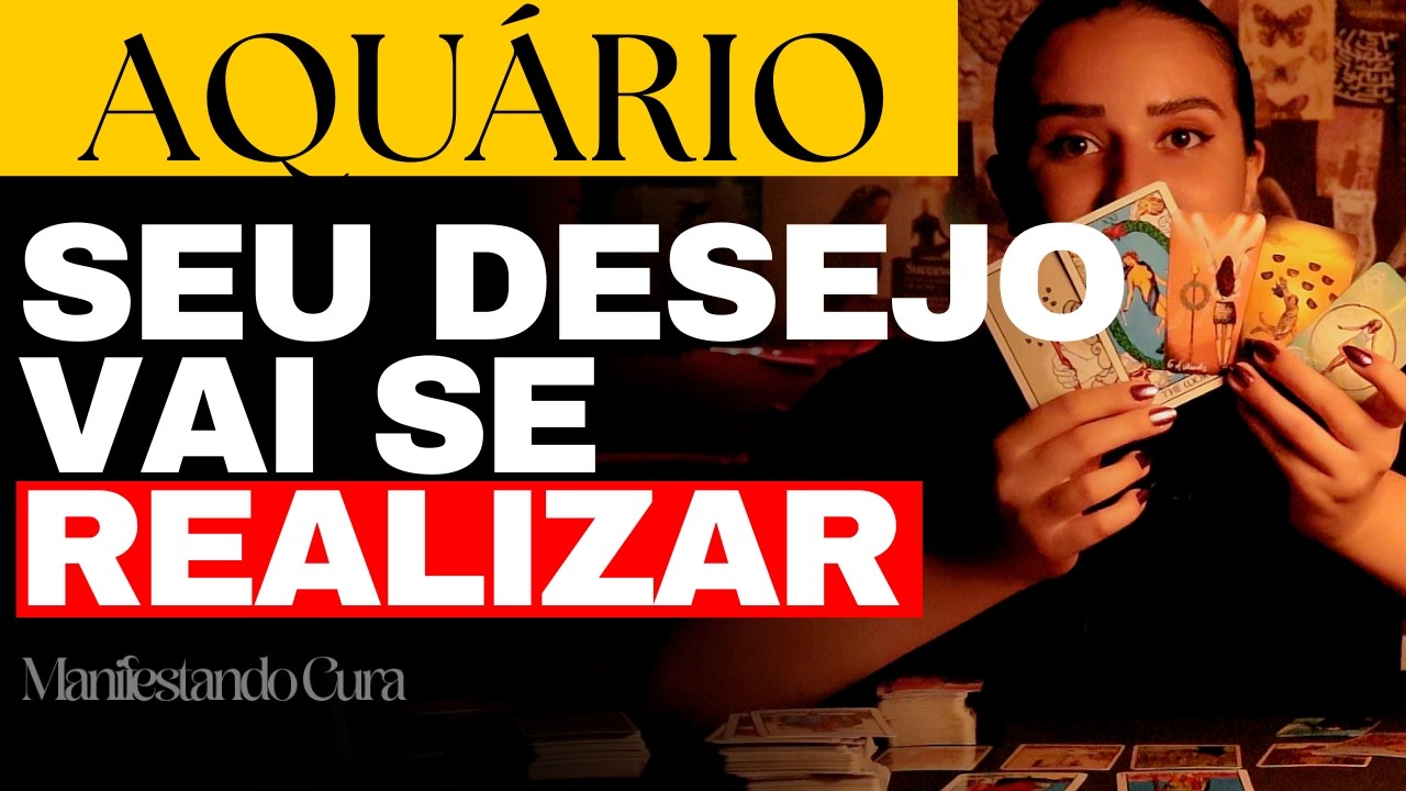 ♒ AQUÁRIO – O MUNDO ESTÁ NAS SUAS MÃOS 🌍✨ SEU DESEJO VAI SE REALIZAR
