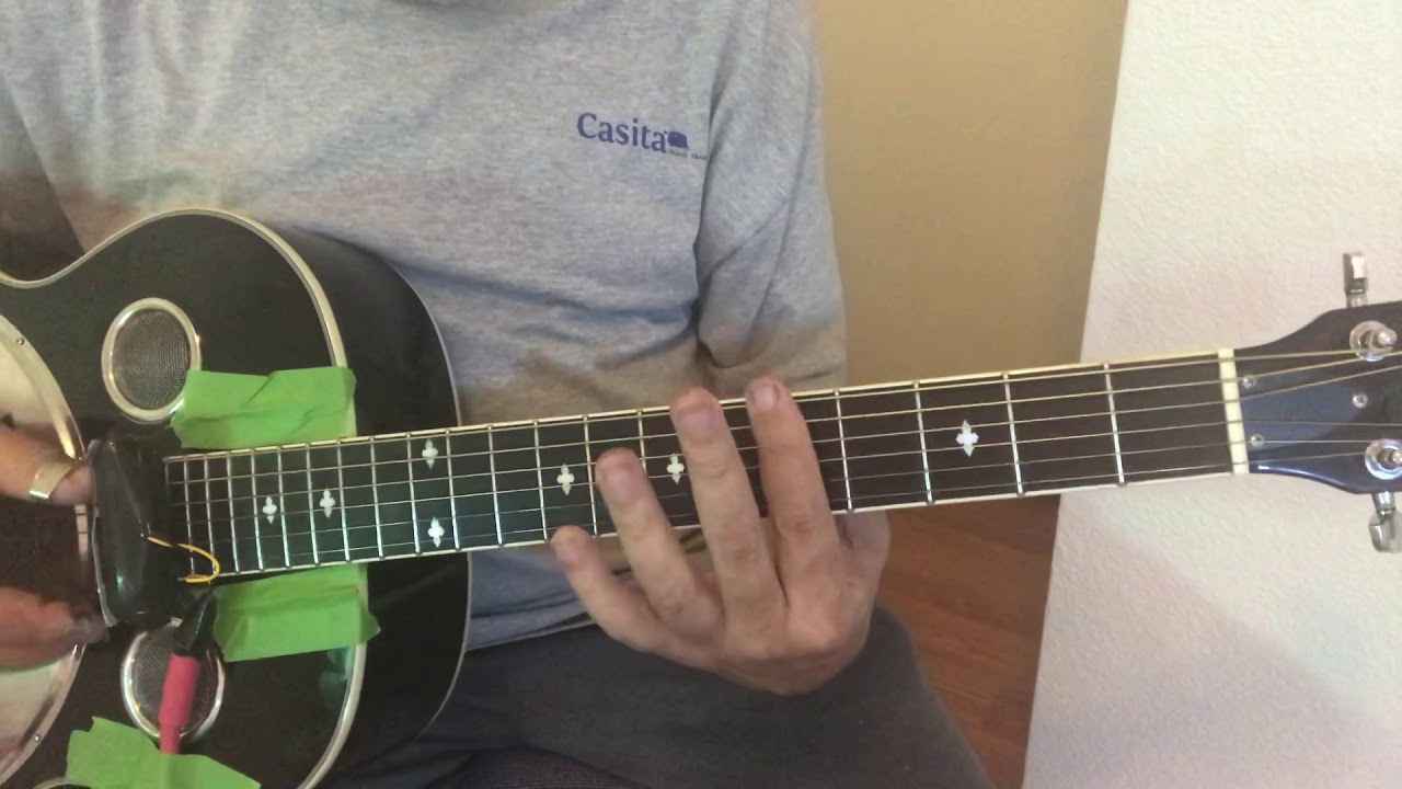Open G Tuning unlocked - blues / country - rhythm - lead - scales - easy - blues guitar lesson