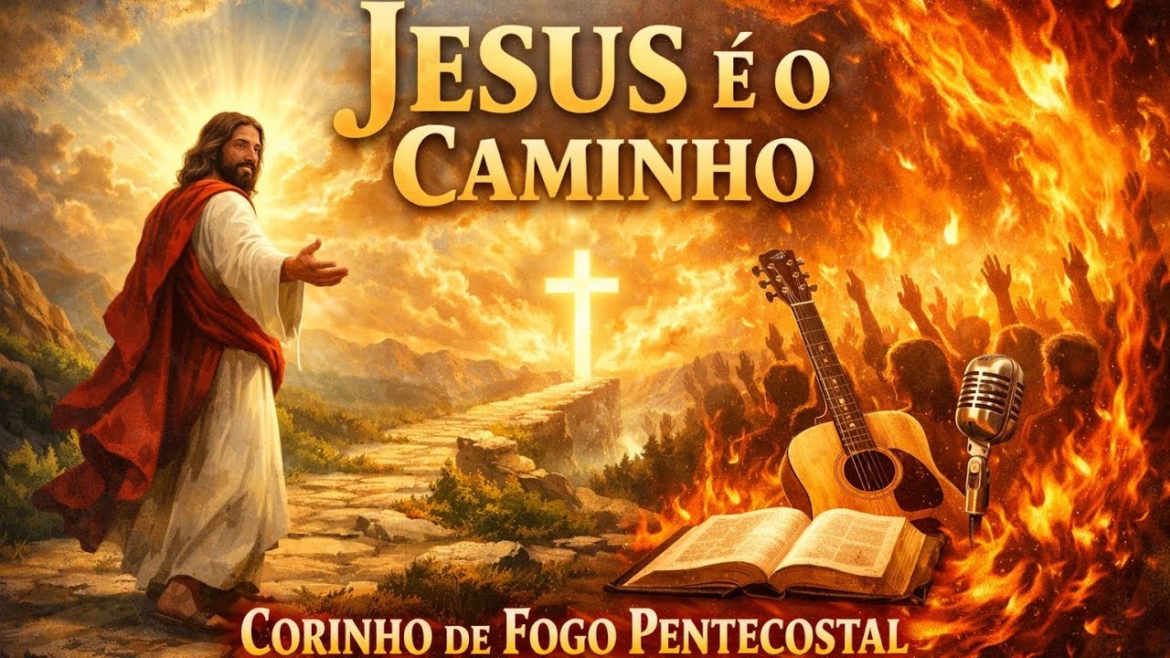 Jesus é o caminho /Corinho de fogo Pentecostal/Pastor Marcio Boldrini/Ministério de Avivamento 