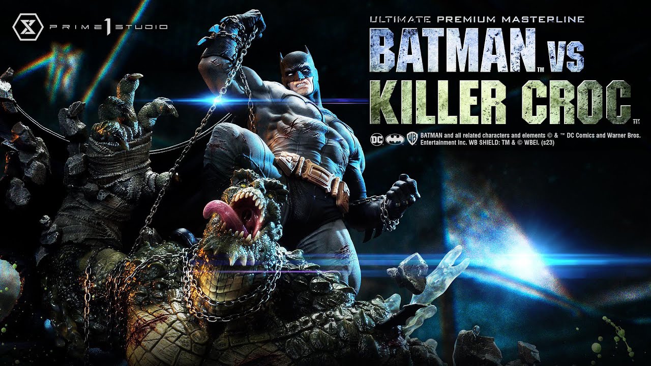 Prime 1 Studio BATMAN VERSUS KILLER CROC (BATMAN (COMICS))