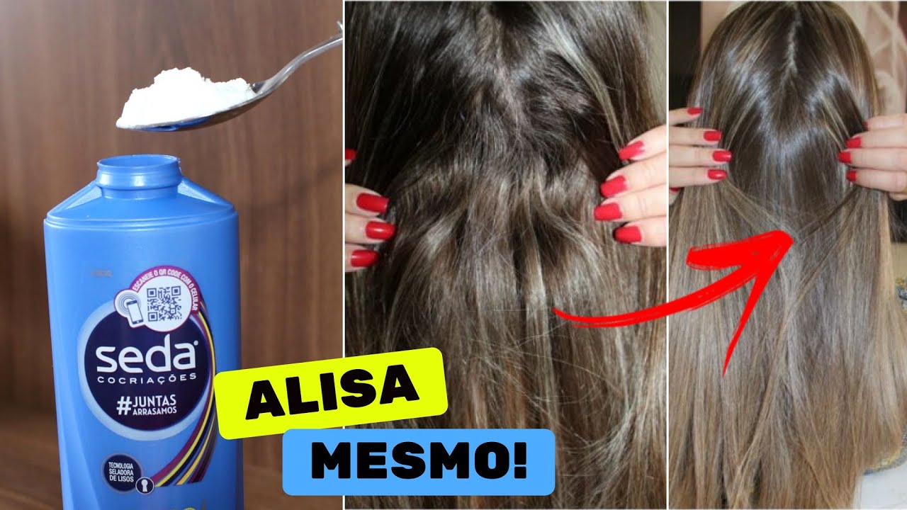 Jogue Isso No Seu Shampoo! ISSO TRANSFORMA QUALQUER CABELO ARMADO EM LISO ESCORRIDO