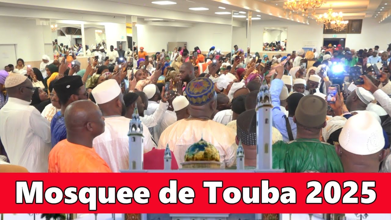 ISLAM DIAKHA nana images Conférence des donateurs pour la Mosquée de Touba le 14 juin 2025