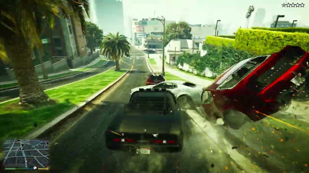 Grand Theft Auto V - Duke O'Death Police Chase #7