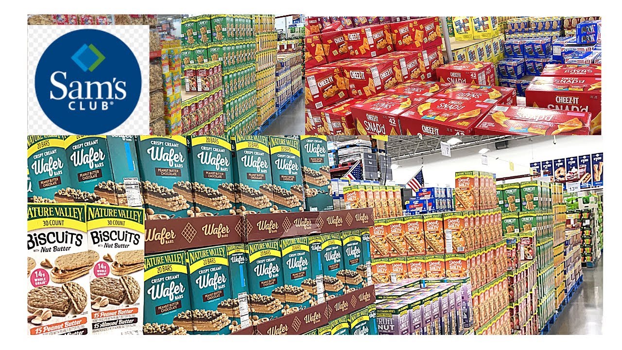 SAM’S CLUB SNACKS BAR  NEW ITEMS | SHOP WITH ME