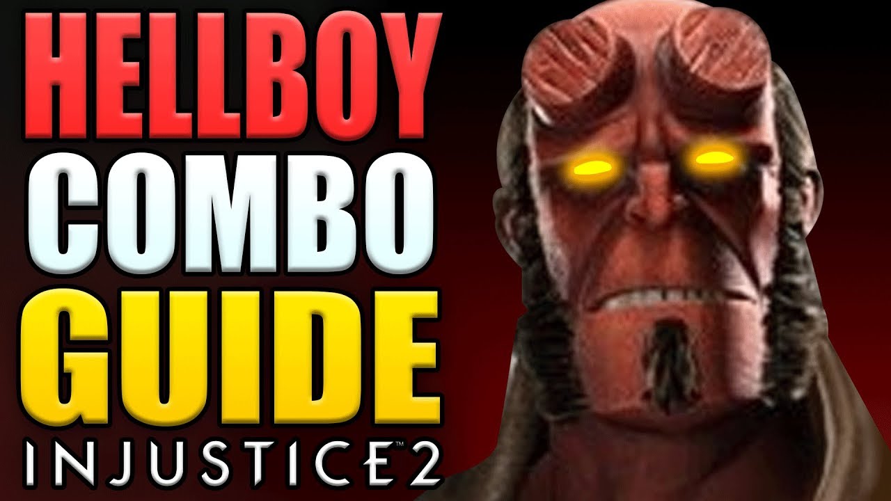 Hellboy's Best Combos!! - Basic to Advanced - Injustice 2