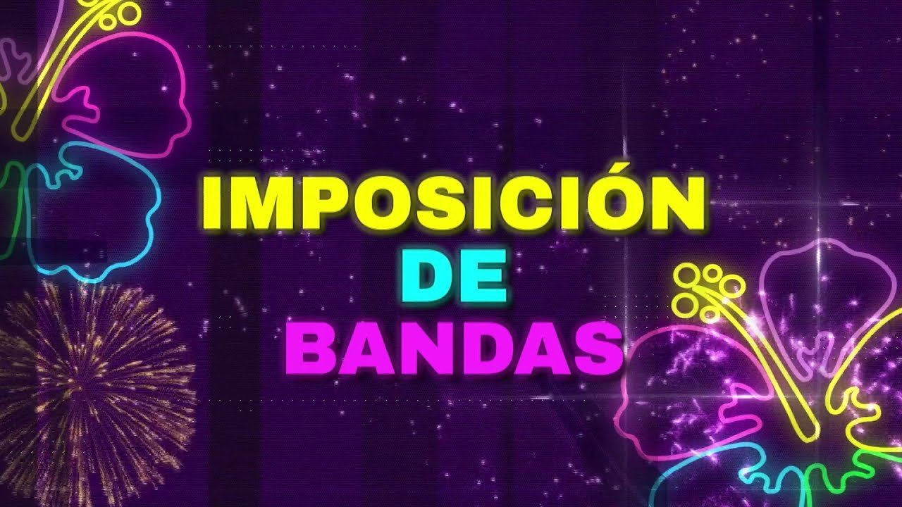 Imposición de Bandas - Feria Tabasco 2025