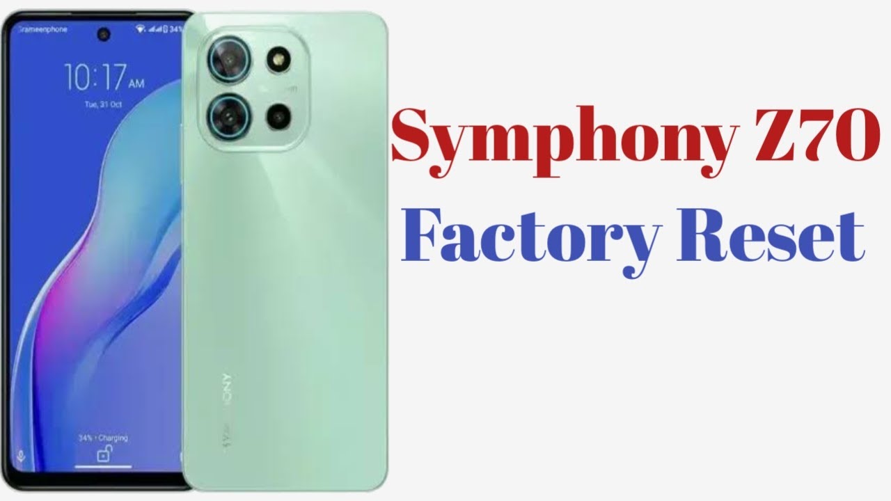 Symphony Z70 Hard Reset | Symphony Z70 Factory Reset