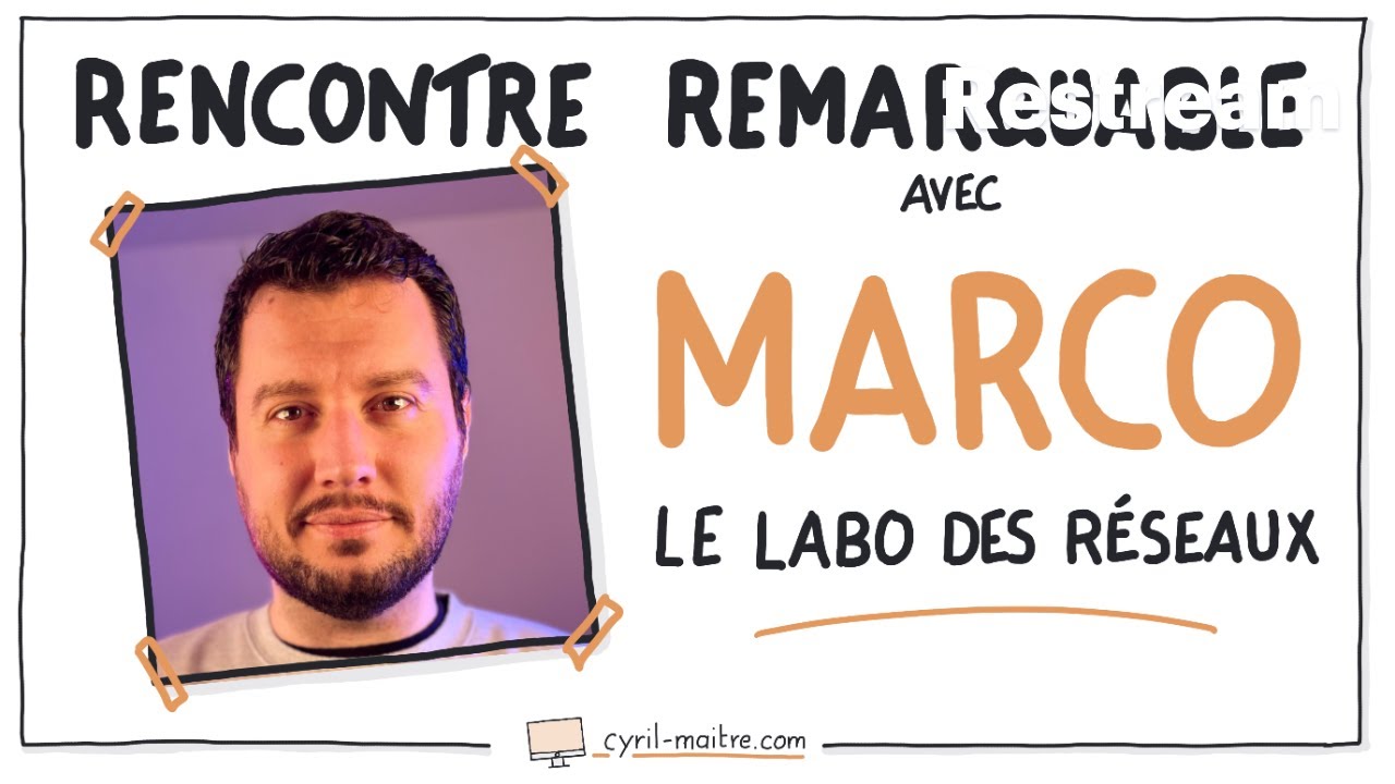 Rencontre Remarquable avec MARKO- Le Labo des Réseaux