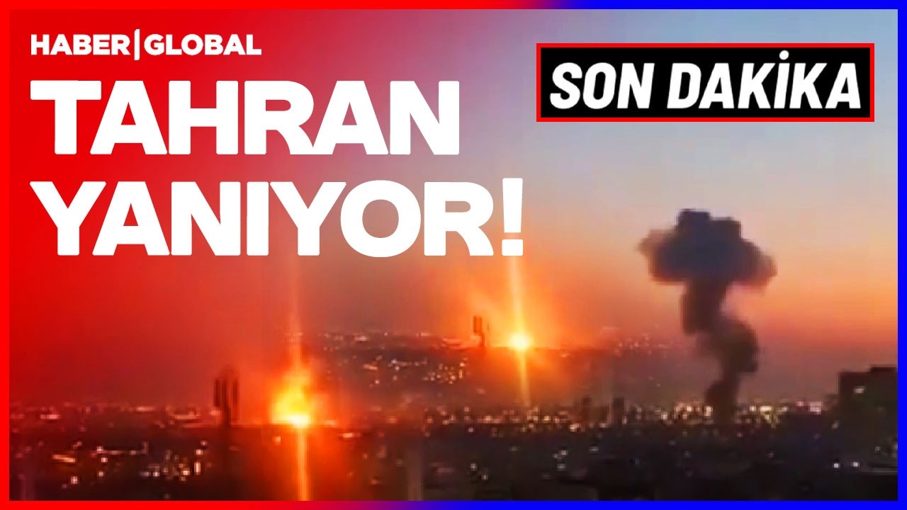 ABD VE İSRAİL İRAN'A ÖLÜM YAĞDIRIYOR! Tahran Cayır Cayır Yanıyor!
