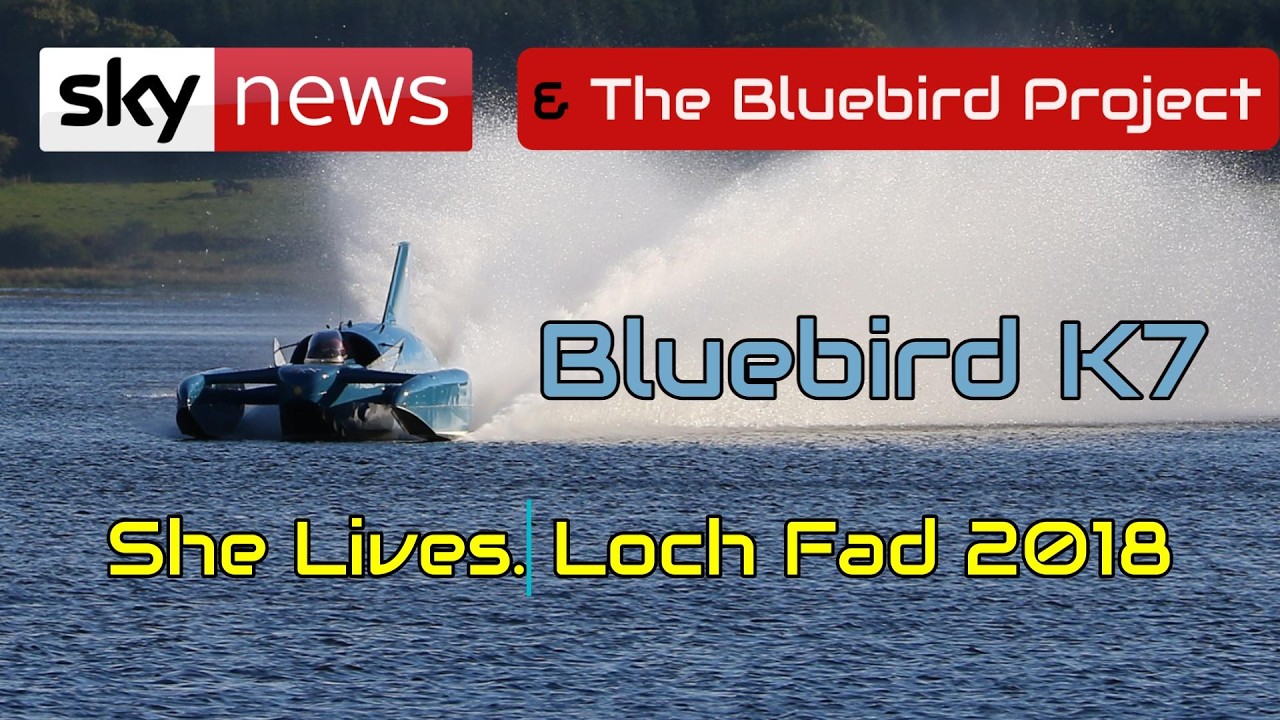 Bluebird K7 возвращается на воду спустя 51 год — историческая реставрация реактивного катера подв...