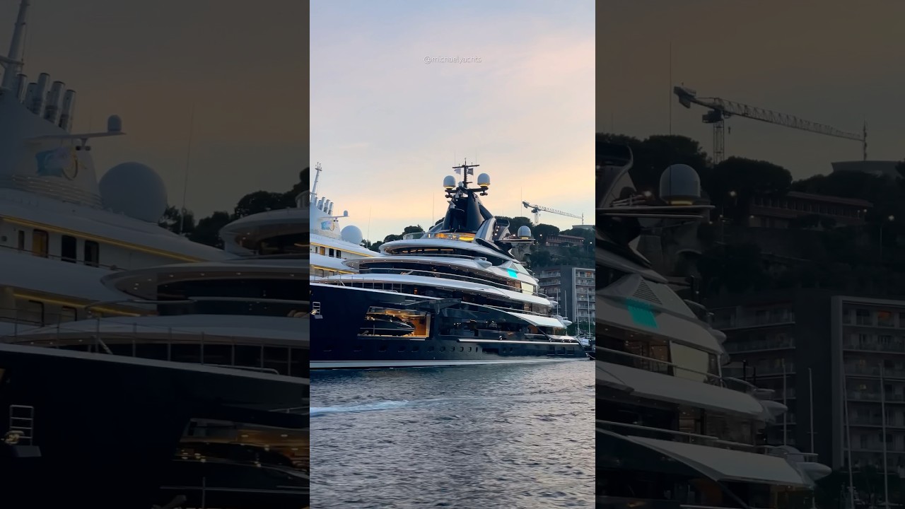 Monaco stars &ndash; 123m Golden Odyssey and 122m Kismet &ndash; taking main stage of the Monaco Yacht Show.
