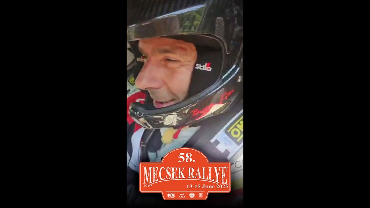 58.Mecsek Rallye - SS3 - ORB/ORC/Historic versenyzői nyilatkozatok - FACEBOOK LIVE 8/2