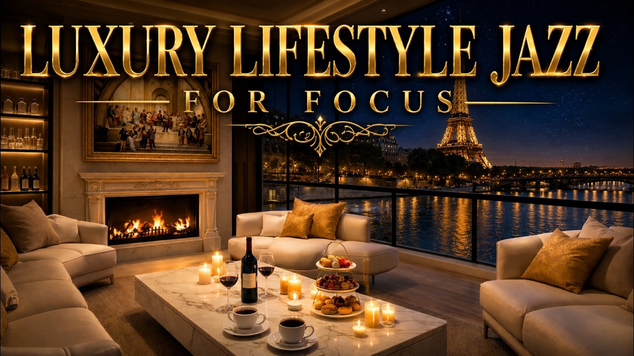 Relaxing Jazz Instrumental Music and Soothing of Sleep Jazz Piano Music - Paris Executive Lounge