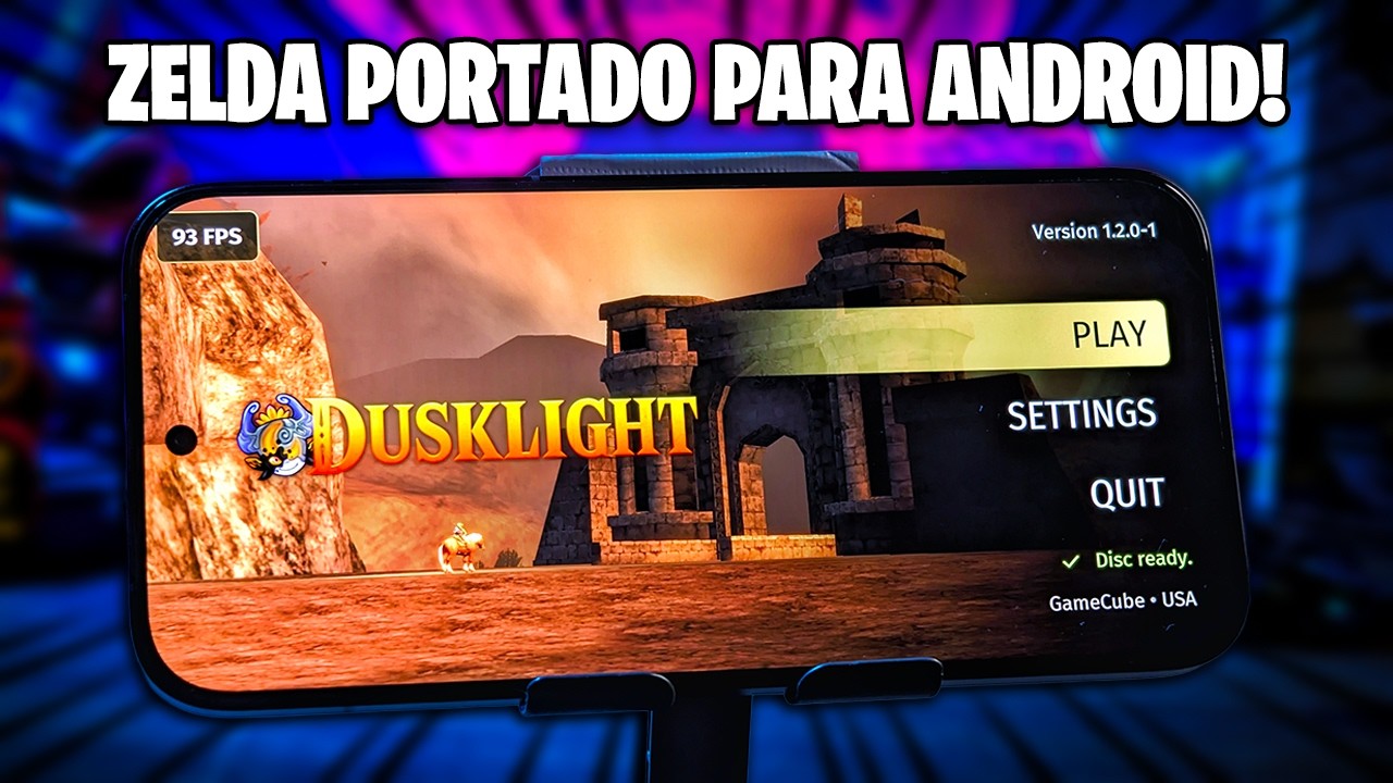 ZELDA PORTADO PARA ANDROID? | PROJECT DUSKLIGHT | ZELDA TWILIGHT PRINCESS RECOMPILADO!
