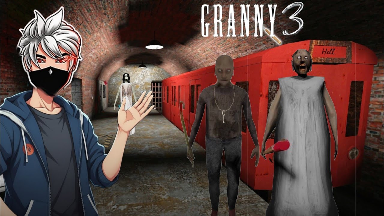 Granny chapter 3 train escape || Granny chapter 3 complete ✅