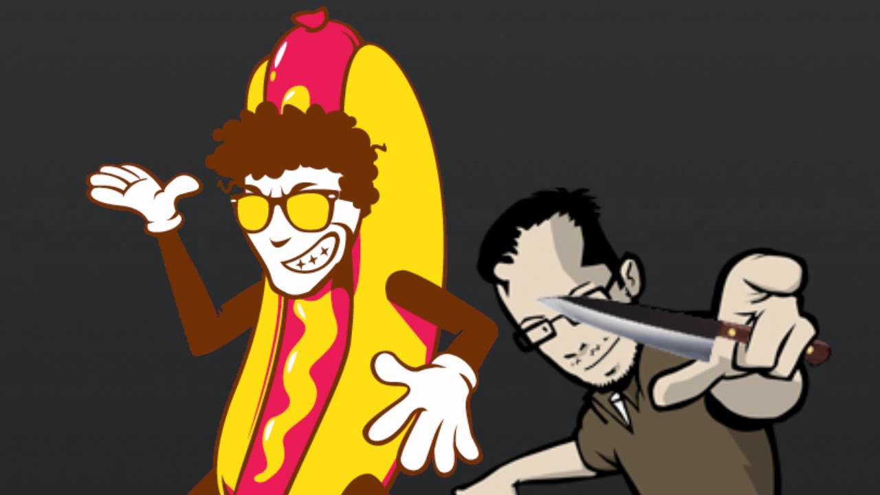 Bombcast 06-26-2012 Animated Excerpt - Bats or Blades, Nose Law, Booger Flicking, and the name Rex.