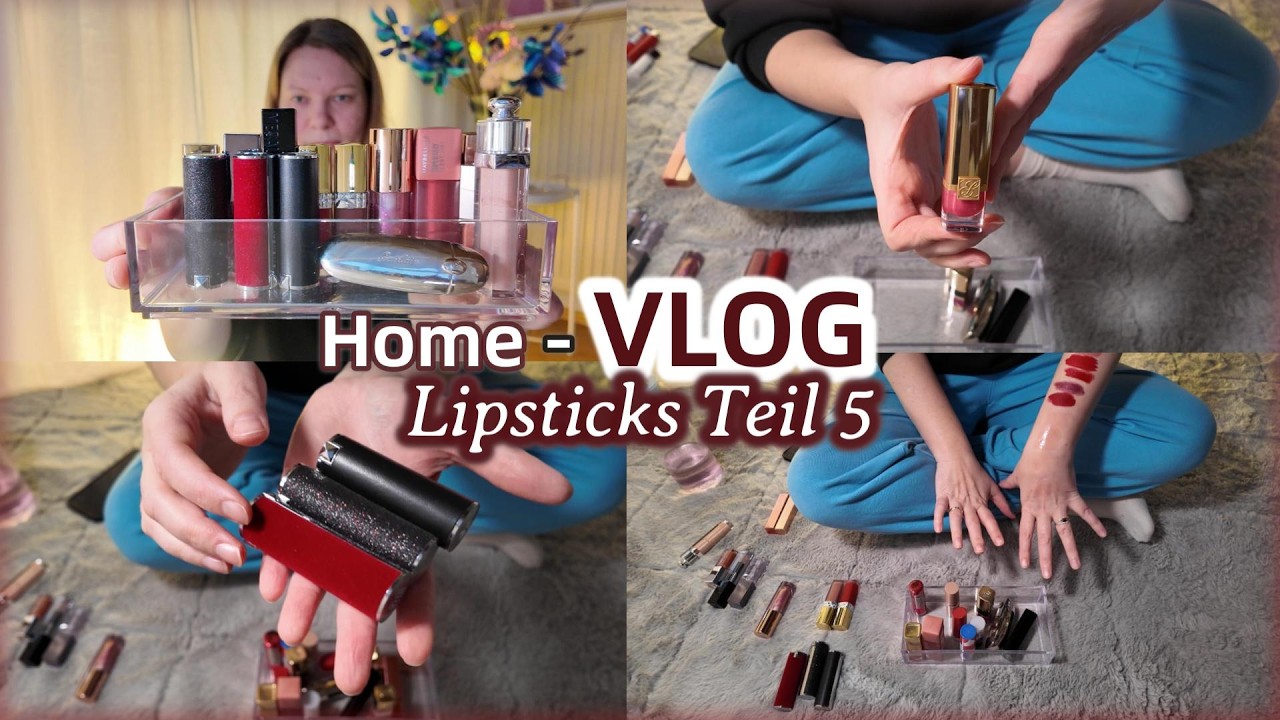 Lipsticks aussortieren (Teil 5) 💄 Zwischen Glossen, Glitzer & meinem absoluten Number-One-Lipstick