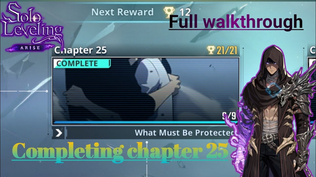 Solo leveling arise Full walkthrough of chapter 25 