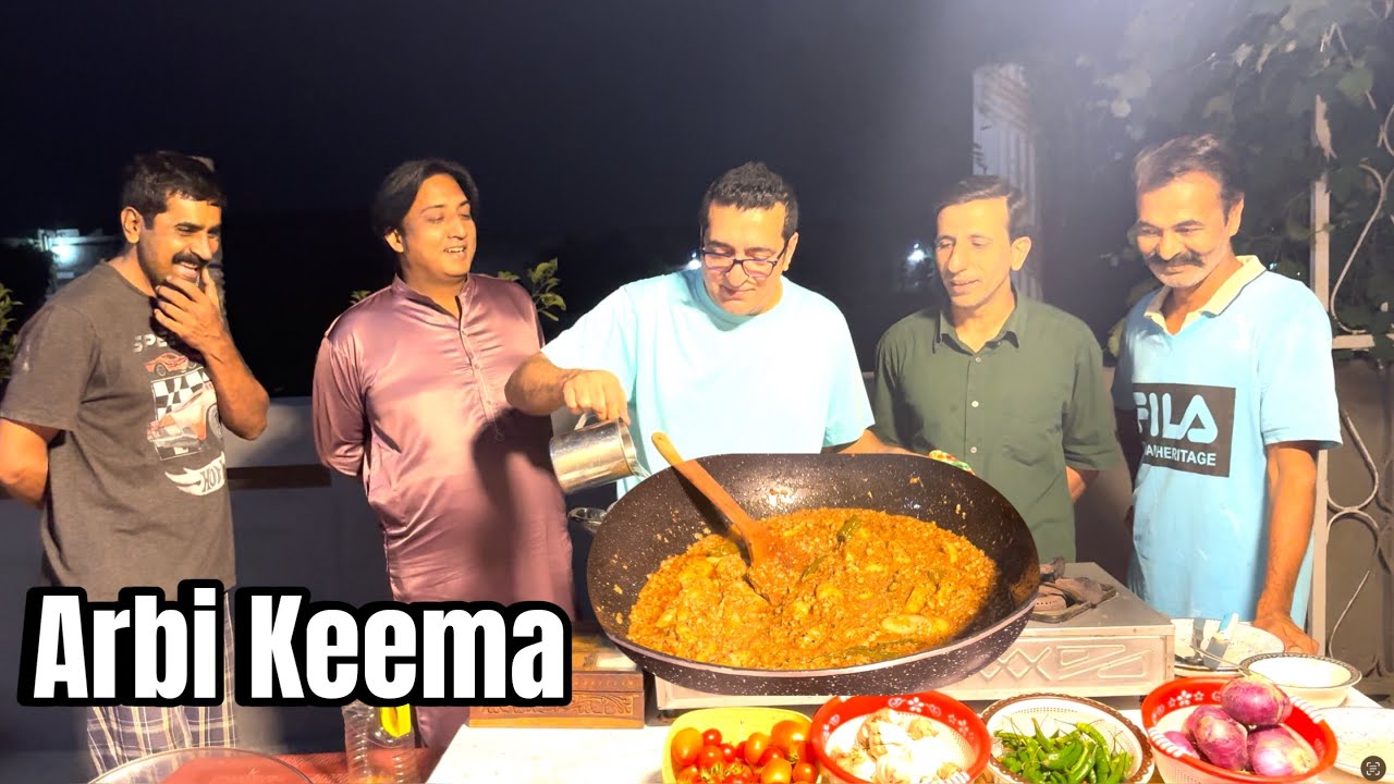 Chicken Keema Sabzi Arbi |