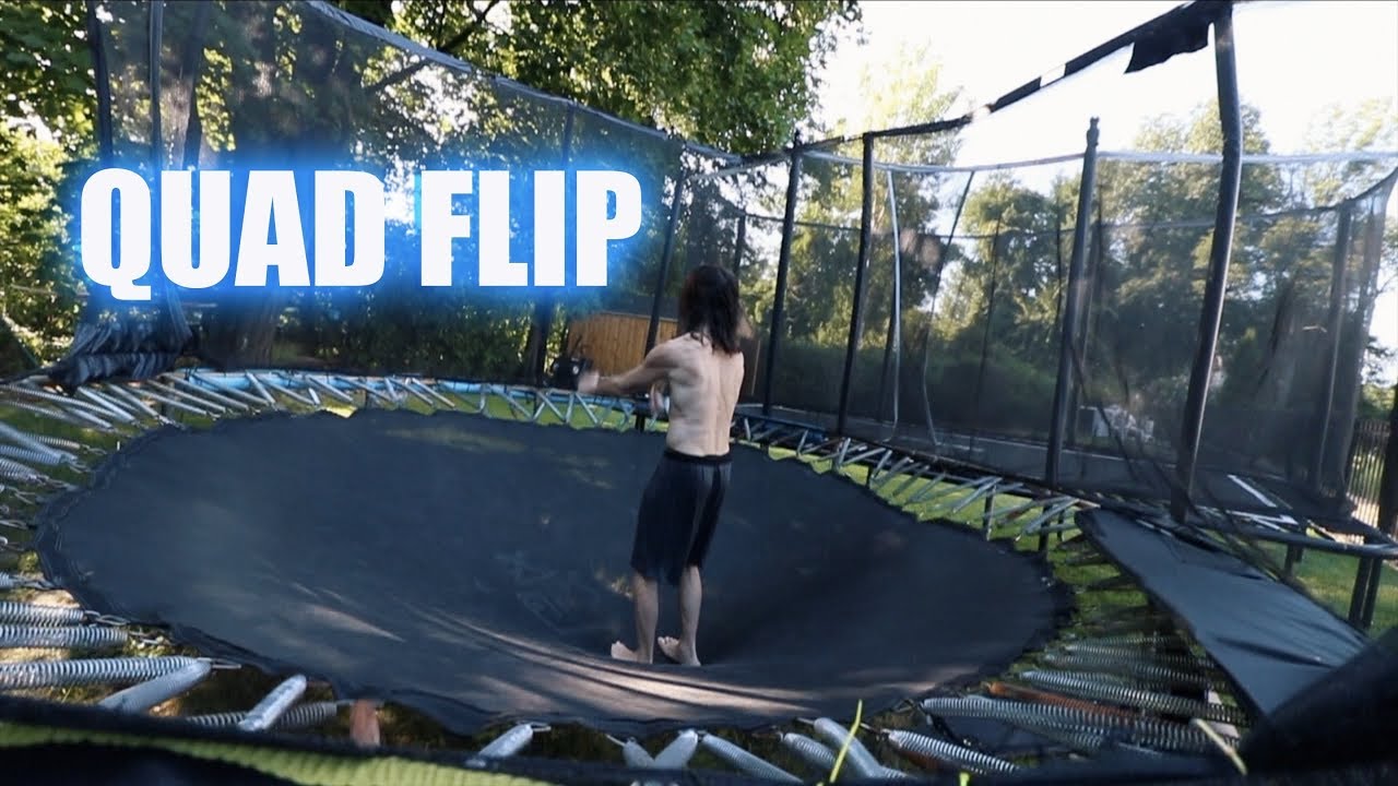 HOW DID HE MAKE THIS AROUND *Quad backflip*