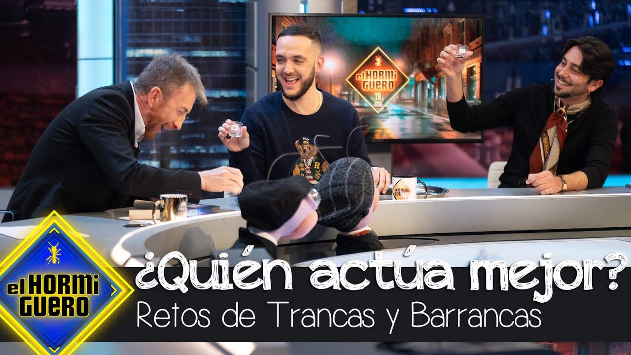 Las hormigas ponen a prueba a C. Tangana, Yerai Cortés y Pablo Motos - El Hormiguero