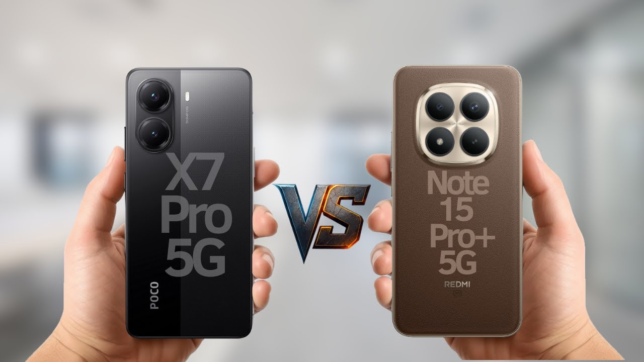 POCO X7 Pro 5G vs Redmi Note 15 Pro+ 5G Which one is the BEST? (Comparison)