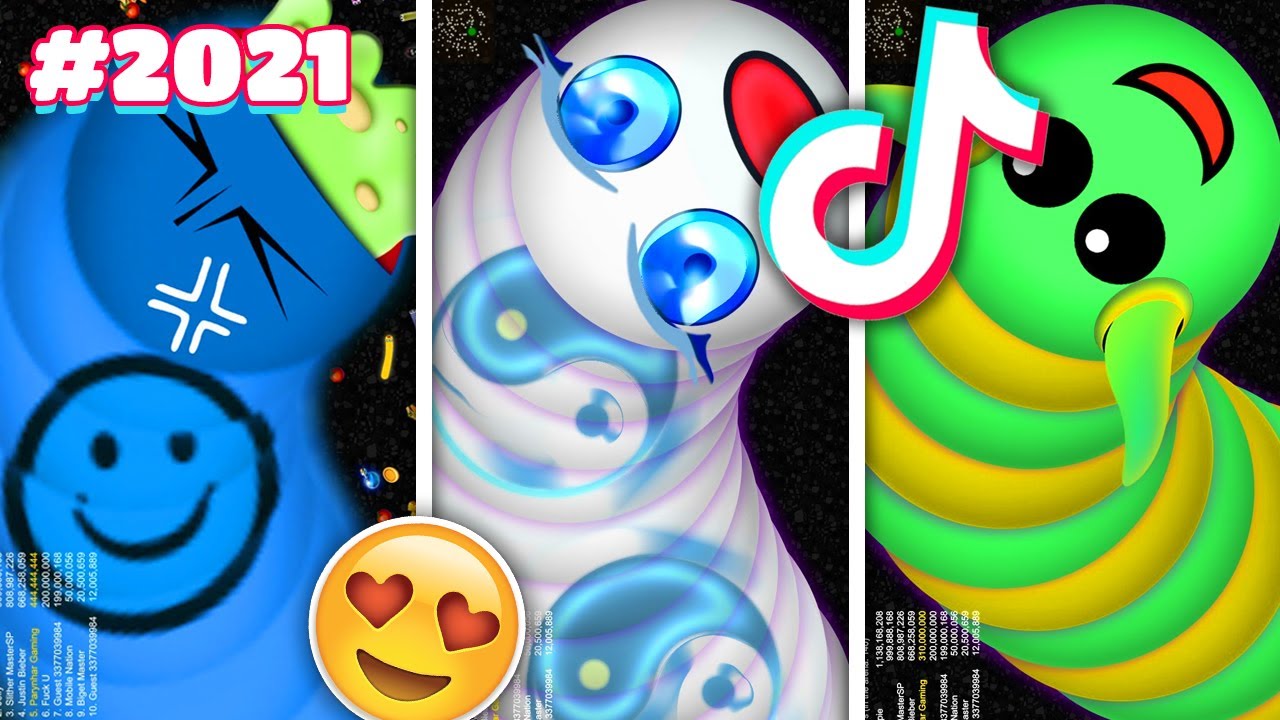 TikTok Cacing WormsZone.io Viral Video Terbaru (Best TikTok Worms Zone io Gameplay Compilation) #26