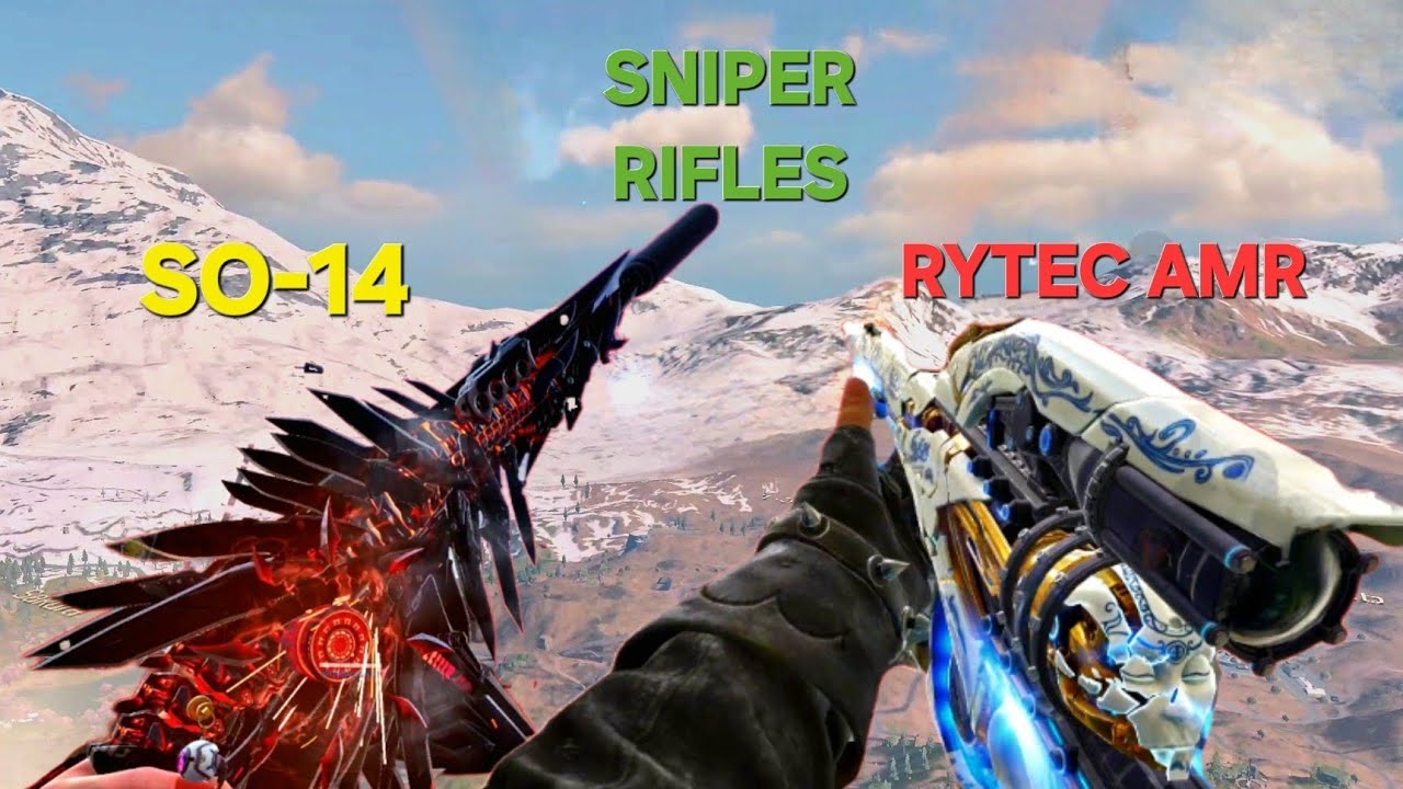 SO-14 VS RYTEC AMR, SNIPER RIFFLES || CALL OF DUTY MOBILE ||