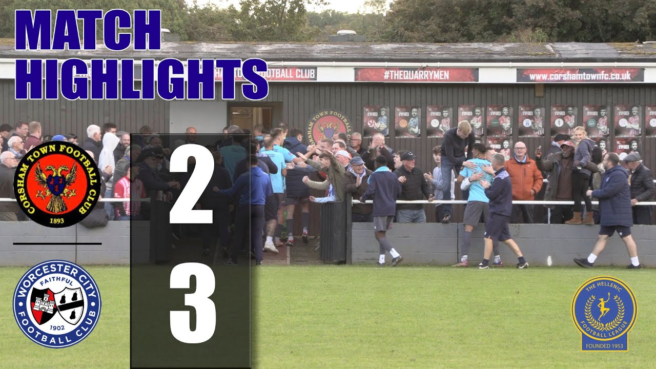 Corsham Town 2 Worcester City 3