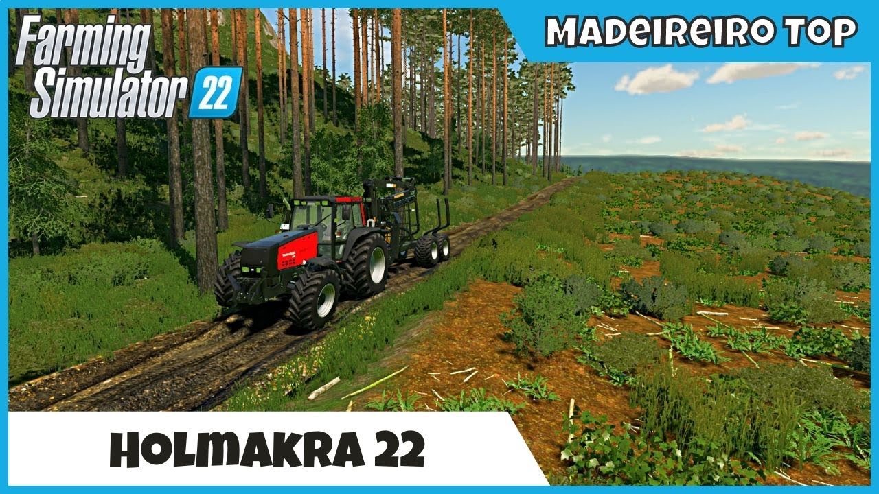 FS22 Mapas | Holmakra 22 com Secador de Madeira e Novas Produções | FARMING SIMULATOR 22