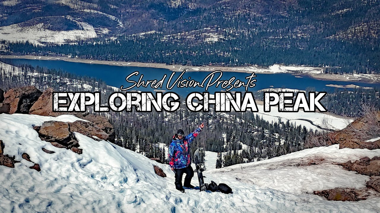 Exploring China Peak | Motorcycle and Snowboard In The Same Day