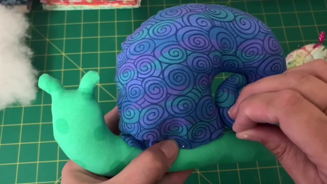 Sew with me: Making Tilda snails from the Crafting Tilda’s Friends book