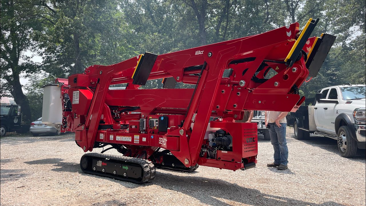 Brand new CMC 92hd lift with a training session