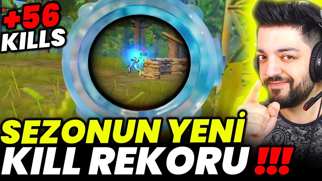 +56 KILLS !! SONUNDA SEZONUN KILL REKORUNU KIRDIK - PUBG Mobile