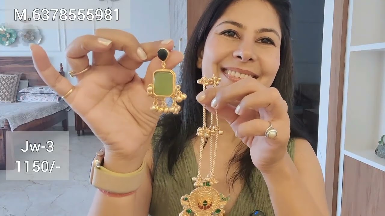 Jewellery Collection | Kashmiri Earrings | Oxidised 