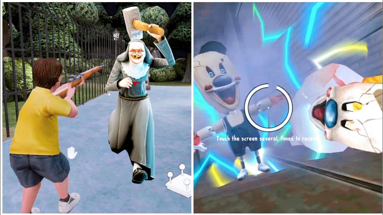 Ice Scream 8 J Kill Evil Nun Vs Mini Rod Kill Charlie