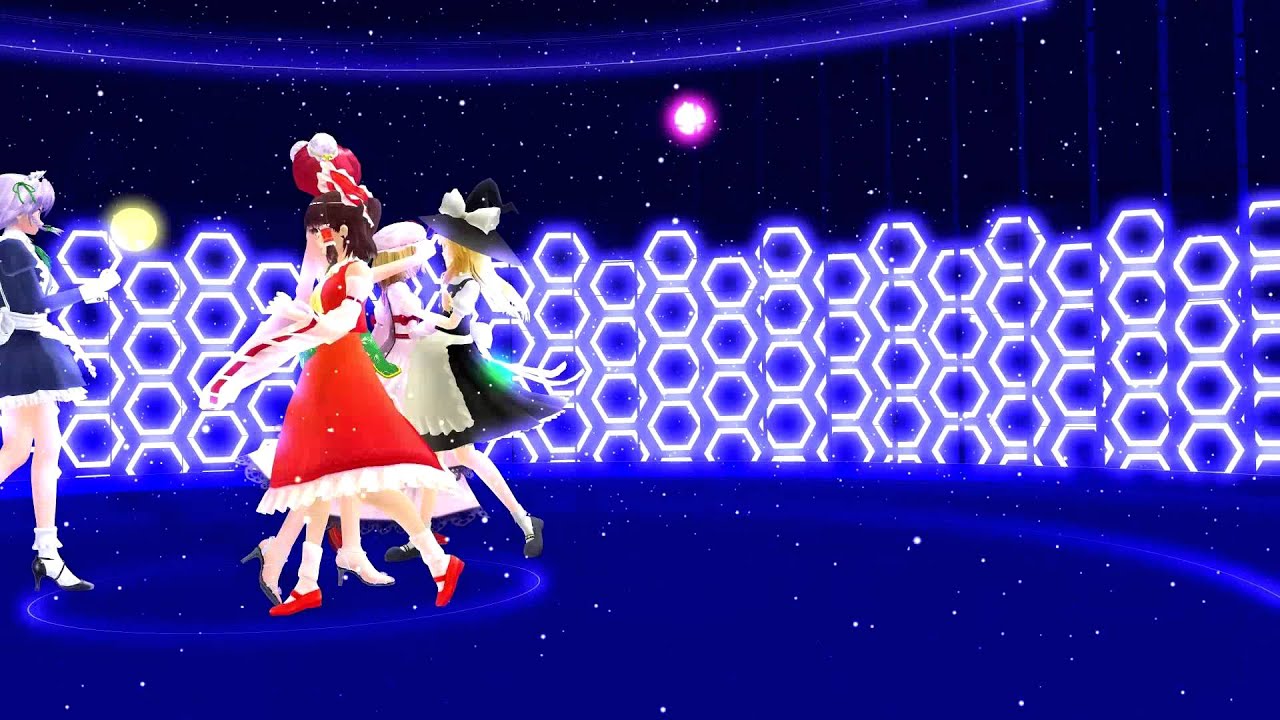 T-ARA - Sexy love (Japanese version) MMD Touhou