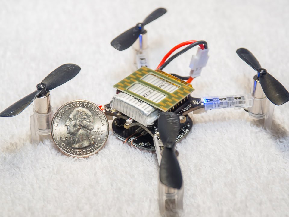 Voice controlled crazyflie nano quadcopter