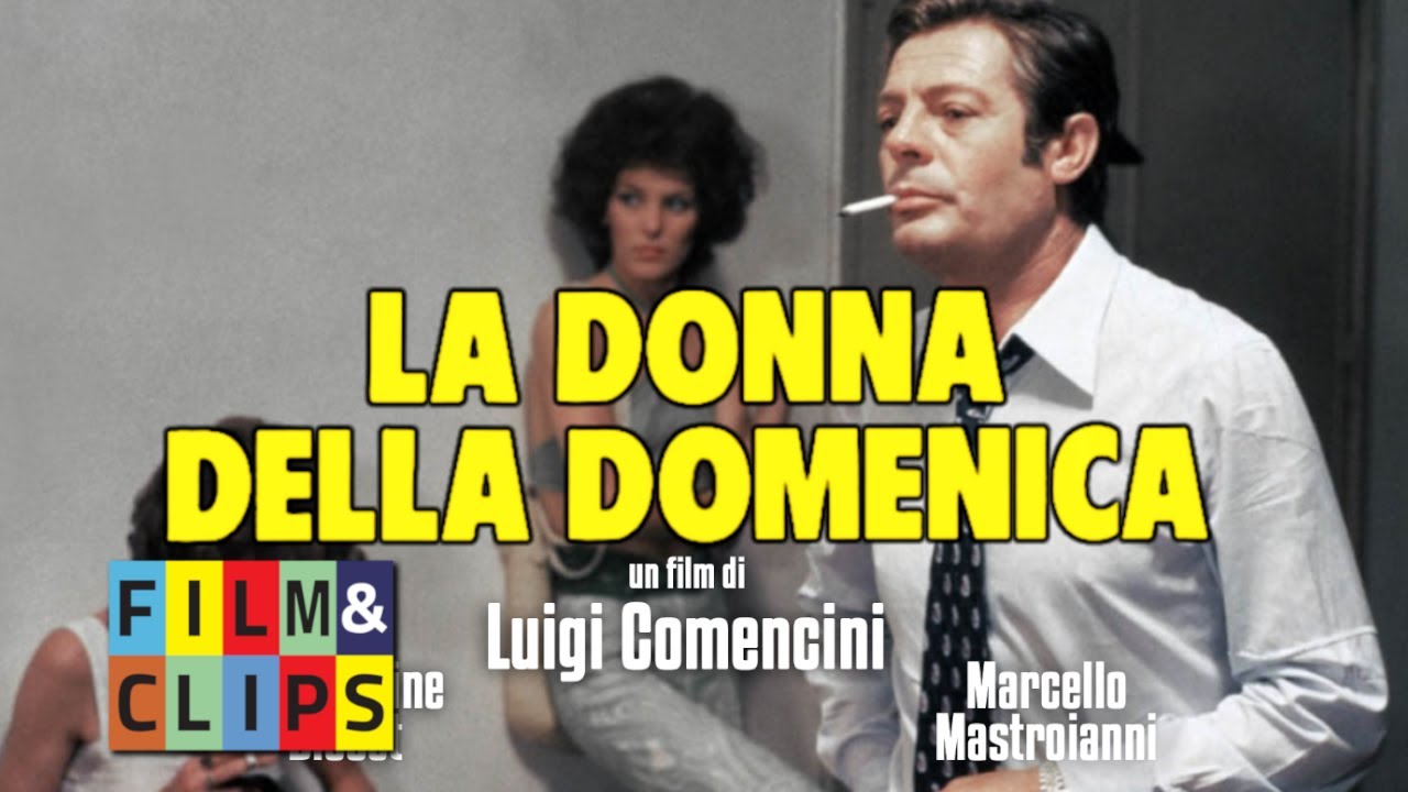 La Donna della Domenica | Marcello Mastroianni |  HD |  Thriller | Film&Clips