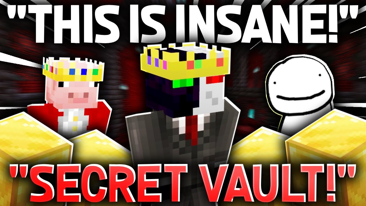 Ranboo REVEALS HIS SECRET VAULT! (dream smp)